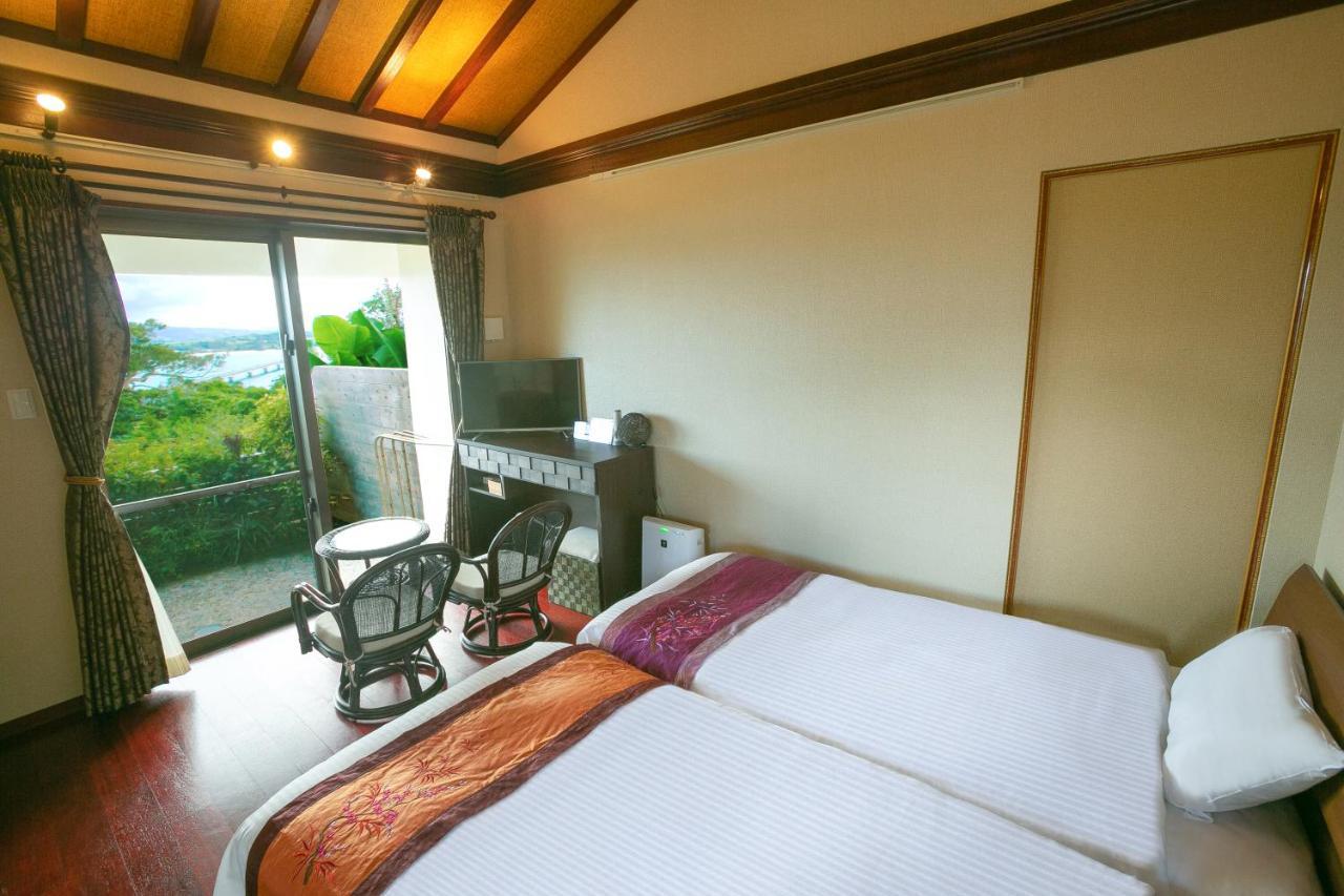 Hotel Ocean Hills Kouri Nakijin Exterior foto